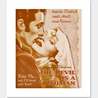 Concha is a Devil (Sepia Edition) Posters and Art